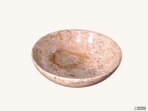 Bowl Fossil Stone 8Inch - Khan Brothers Onyx Handicrafts